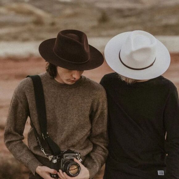Will + Bear Copper Bone Unisex Wool Hat(Size Large)